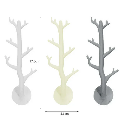 Tree Branch Wall Hook – Decorative Key Holder & Coat Rack with Adhesive Mount for Home Storage & Organization