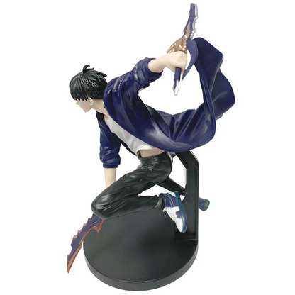 Anime Solo Leveling Figure – 18cm Sung Jin-Woo Battle Version | PVC Action Model Toy &amp; Desktop Decoration